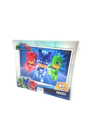 Ca Games Çocuklar Için Pija Maskeliler 60 Parça Kutu Puzzle