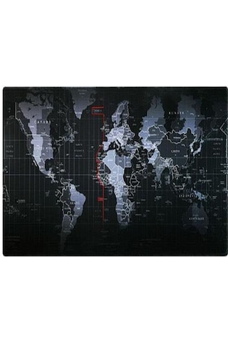 Appa Dünya 1 Oyuncu Mouse Pad 32X24 Cm Kaymaz Dikişli