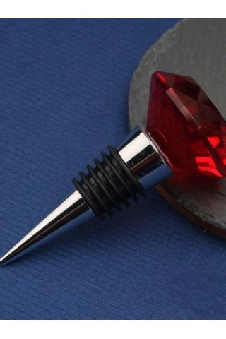 Aleksis Baur Şişe Mantarı 1 Adet 390993155 Gümüş-kırmızı