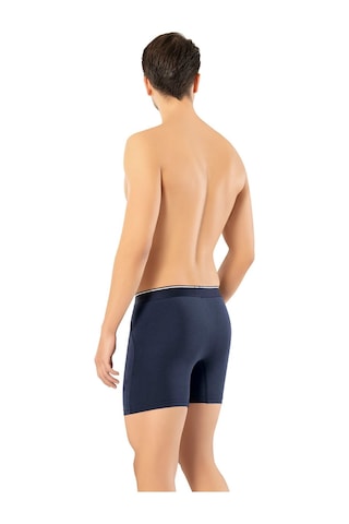 Erdem Lacivert Pamuk Elastan Uzun Boxer 1470 Lacivert