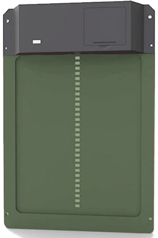 Otomatik Tavuk Kümesi Kapı Açacağı Akülü Işık Algılama Kontrolü Su Geçirmez Pet Green Unmarked