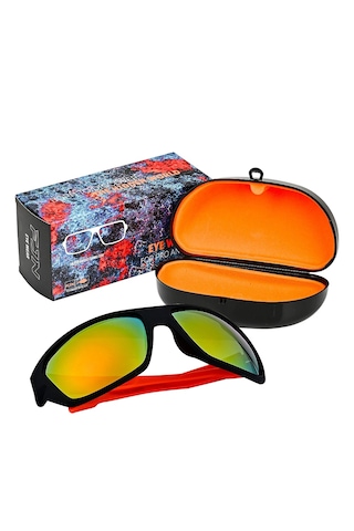Fujin Pro Angler Polarize Güneş Gözlüğü C156 Orange Black Or