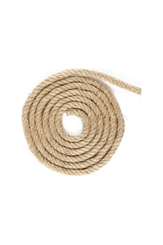 Jüt Halat 10 Mm 20 Metre Hasır Ip Halat Ip Doğal Urgan Kendir Ip