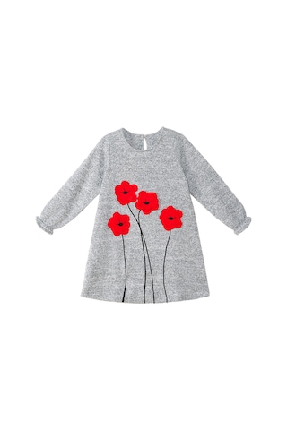 Denokids Mshb&g Poppy Kız Çocuk Elbise Renkli Çok Renkli