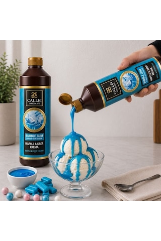 Callei Bubble Gum Waffle Sos 1 Kg