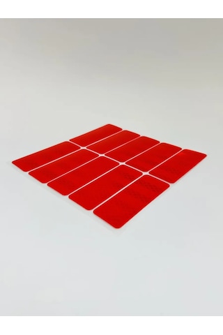 Anruspack Reflektör Etiketler Kırmızı 240302529
