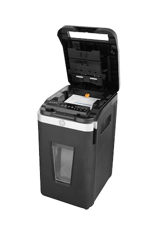Hp Pro Shredder Auto 400mc Otomatik Beslemeli 400 Sayfa Evrak İmha Makinesi-p5-mikro Kesim-2x12mm-53lt