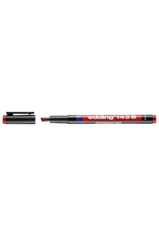Edding 143b Asetat Kalemi 10'lu Paket Kırmızı