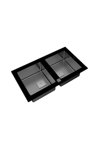 Teka Diamond Rs15 2B 86 (Wst Black) Tek Hazne Ve Tek Damlalıklı Cam Eviye - Tek Hazne Ve Tek Damlalıklı Cam Eviye - 115030017