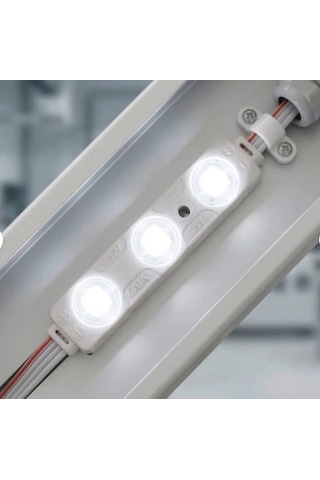 Cata Kristal Mercek 12v Modül Led Beyaz Işık 20 Adet/set Çok Renkli