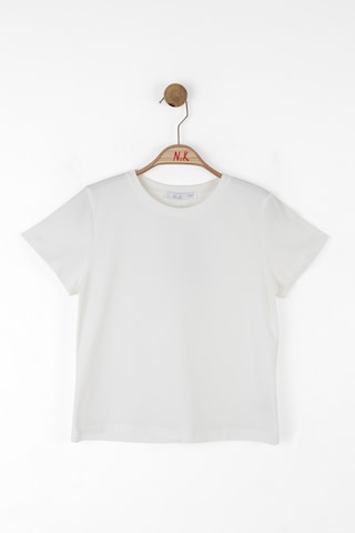 Nk Kids Bali Kız Çocuk T-shirt 38413 Ekru