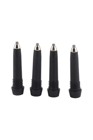 Alpenstock Yedek Uçları 4 Parça Taşınabilir Yürüyüş Bastonları Çok Renkli