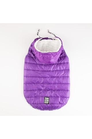 Pawstar Railway Purple Su Geçirmez Orta-büyük Irk Köpek Yelek Yağmurluk