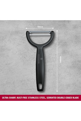 Victorinox Ypso Testere Çift Kenarli Soyacak, Siyah 7.6079 Çok Renkli