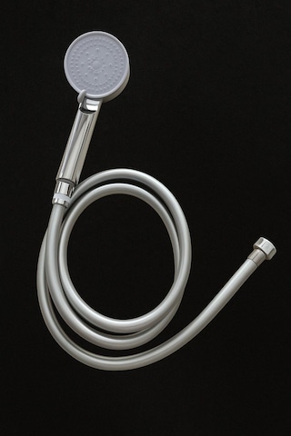 Rudi Armatür 150 Cm Pvc Hortumlu Mafsallı Beş Fonksiyonlu Duş Başlığı Seti Gri