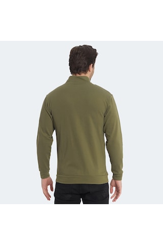 Slazenger KAGISONA IN Erkek Sweatshirt Haki