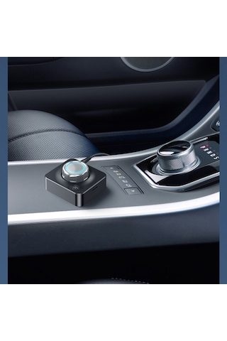 Novahub Araba Kablosuz Bt 5.0 Ses Adaptörü - Stereo Amplifikatörlü Aux/rca Bağlantılı Hoparlör & Kulaklık Sistemi
