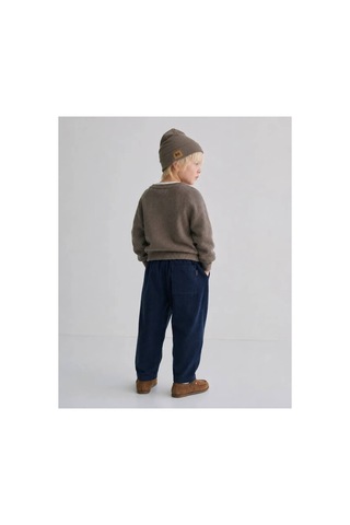 Poala Kids Lacivert Kadıfe Pantolon