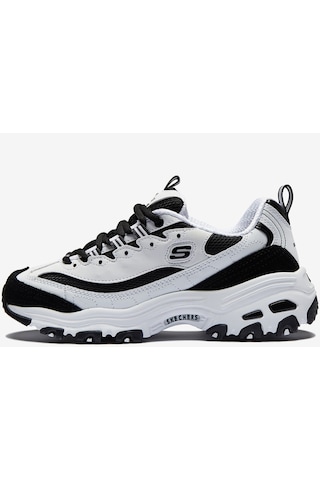 Skechers D'Lites - March Forward Kadın Beyaz Sneakers 13148 Wbk Beyaz