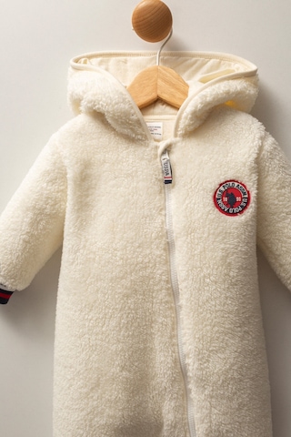 U.S. Polo Assn. U.s. Polo Assn Erkek Bebek Beyaz Tulum Usb2539-c-v1 Beyaz