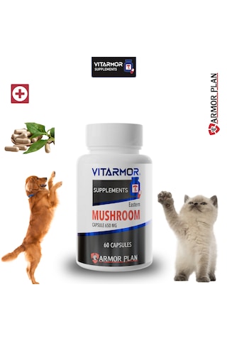Vıtarmor Supplements Mushroom Kedi & Köpek Bağışıklık Sistemi Destekleyici