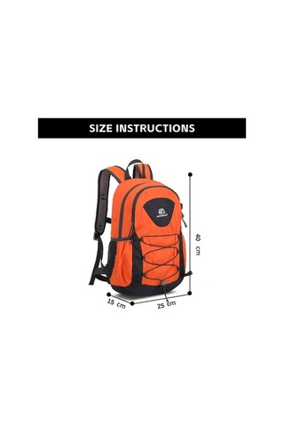 Dancemonkey Açık Hava Yürüyüş Sırt Çantası 20l Su Geçirmez, Hafif Katlanabilir Spor Günlük Seyahat Tırmanma Çantası Mavi