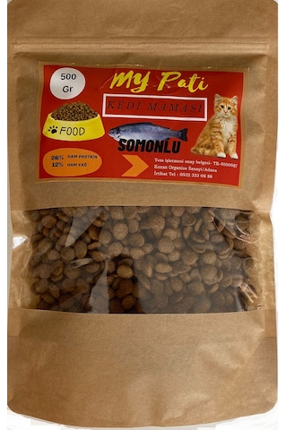 My Pati Somonlu Yavru Kedi Maması 500 G My Pati Somonlu Yavru Kedi Maması 500 G