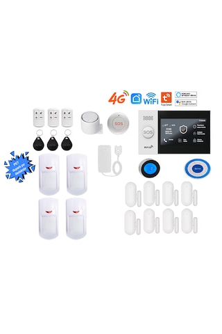 Pet Uyumlu Obiem Akıllı Güvenlik Alarm Sistemi Ev Ve Iş Yeri Orta Plus Set