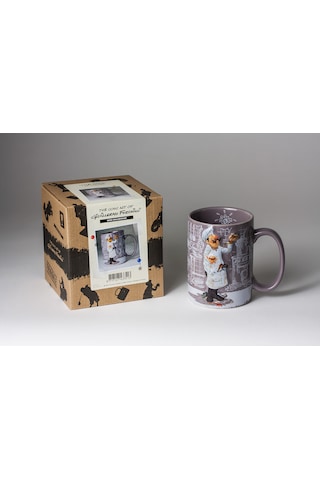 Forchino Biblolar-forchıno Mug Aşçı Ebat:12 8 Cm .