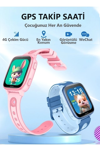 Wonlex CT23 Sim Kartlı 4g Video Görüşme Gps Akıllı Saat