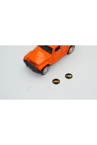 Chevrolet Oto Anahtar 3M Metal Alaşım Logo 2Li Set