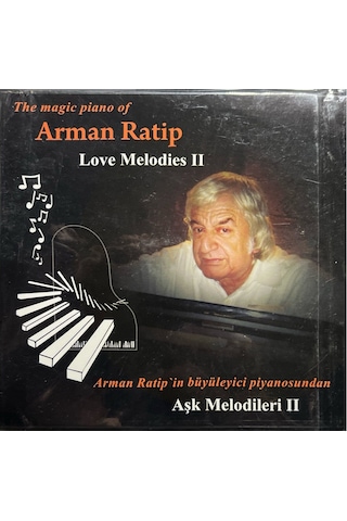 Plak Değildir Cd Dir Cd Arman Ratip Aşk Melodileri Iı Açılmamış
