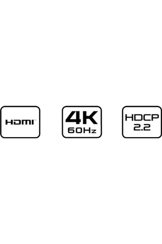 Hdmı Kablo 4k 60hz 18g Hdcp2.2 Arc Dolby Desteği Hdmı 2.0 Versiyon 1,8 Metre