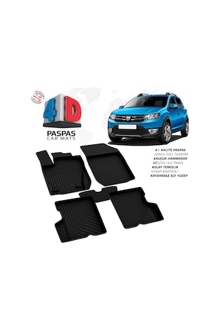 Türkmen Dacia Sandero 2 4d Havuzlu Paspas 2013-2020 Arası