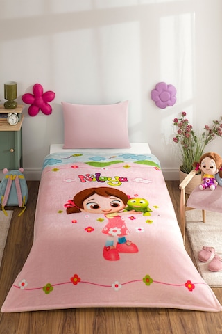 Niloya Tospik Lisanslı Tek Kişilik Çocuk Battaniyesi 150x200 Cm Renksiz
