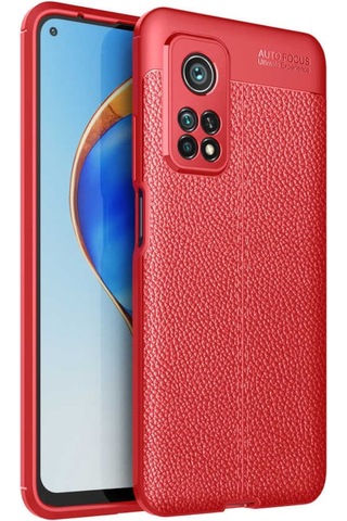 Xiaomi Mi 10T Pro 5G Kılıf Zore Niss Deri Desenli Silikon Kılıf
