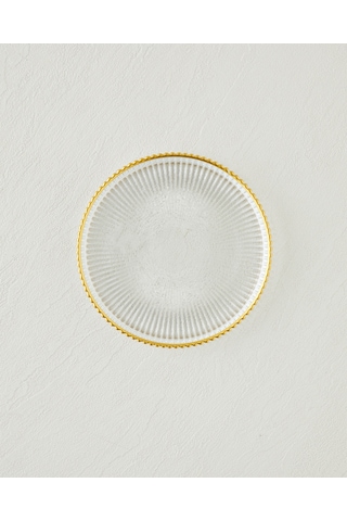 English Home Celeste Cam 2'li Çerezlik 13 Cm Gold