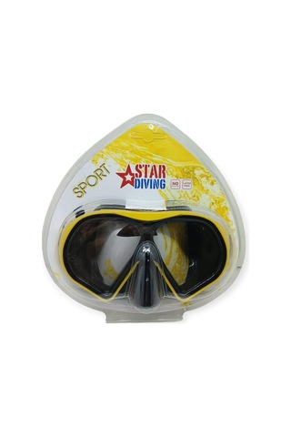 Star Diving Dalış Maskesi Yetişkin - 51703-sarı Lisinya Çok Renkli