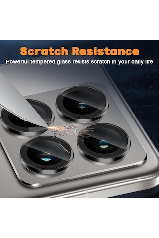 Xiaomi Mi 14t Pro Kamera Koruma Lens Koruyucu Temperli Cam Aparat