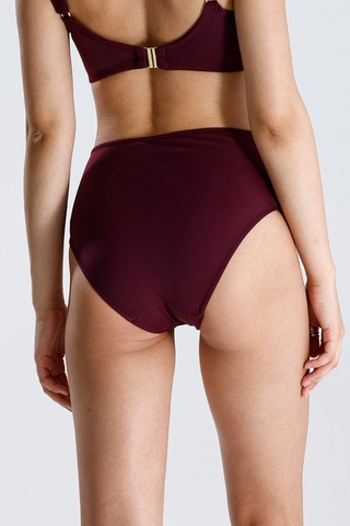 Magic Form Yüksek Bel Toparlayıcı Bikini Alt Mürdüm - 728500066 Mürdüm