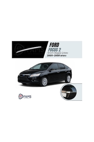 Ford Focus 2 Hb Krom Bagaj Çıtası 2005-2008 Arası P. Çelik