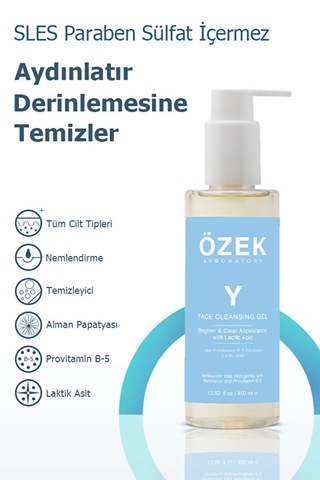 Aydınlatıcı Ve Nemlendirici Yüz Temizleme Jeli 400 Ml 0