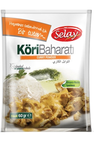 Selay Köri Baharatı 20 x 60 G