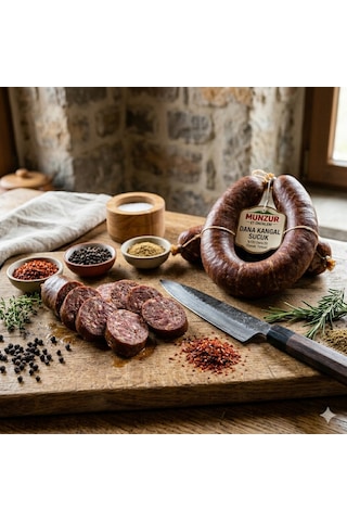 Munzur Klasik Acılı Dana Kangal Sucuk 400 Gr