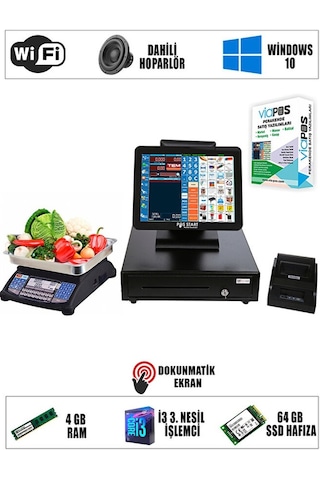 Pos Start Barkod Sistemi Elite Set Jj-6800a