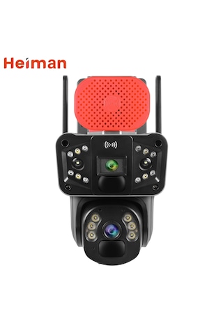 Heiman Hm-854 Sim Kartlı 4G 2 Kameralı Solar Panelli Kamera