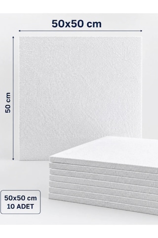 16 Dns Eps Strafor Köpük Levha 20 Mm 2 Cm 50x50 Cm 10 Adet