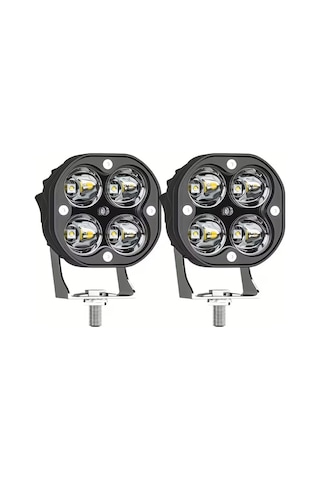 3 İnç 40w Off Road Led Çalışma Işığı 4000 Lümen Sis Farı 6000k Beyaz Işık Xhp50 Çipli 1 Adet