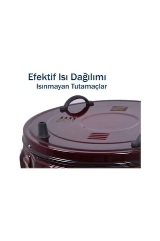 Uğur Çift Tepsili Tepsileri Emaya Davul Fırın