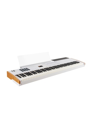 Keylab 88 Mk3: Beyaz 3. Nesil Gelişmiş 88 Tuş Keyboard/controller + Soft Synth